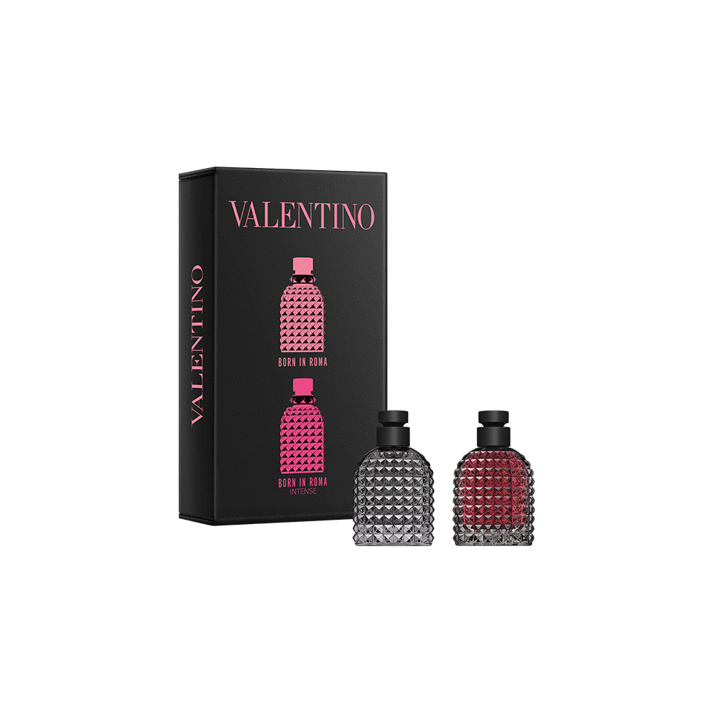 BORN IN ROMA UOMO EAU DE TOILETTE + EAU DE PARFUM INTENSE SET